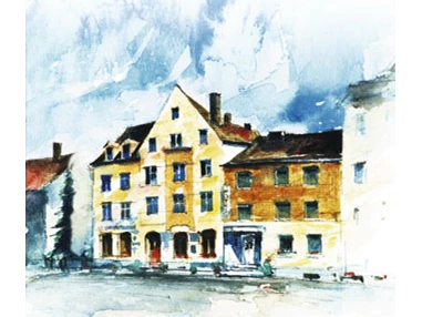 MonteurZimmer: Hotel Augsburg Goldener Falke