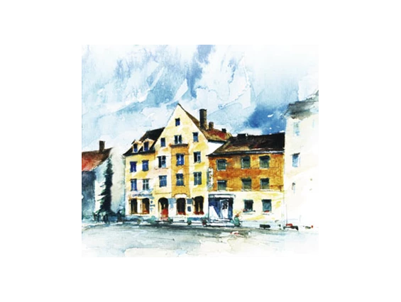 MonteurZimmer: Hotel Augsburg Goldener Falke