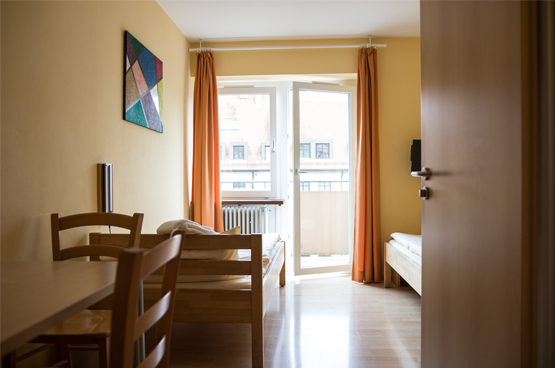 Monteur-Zimmer - Bayern - Jugendherberge Augsburg / Hostel SLEPS