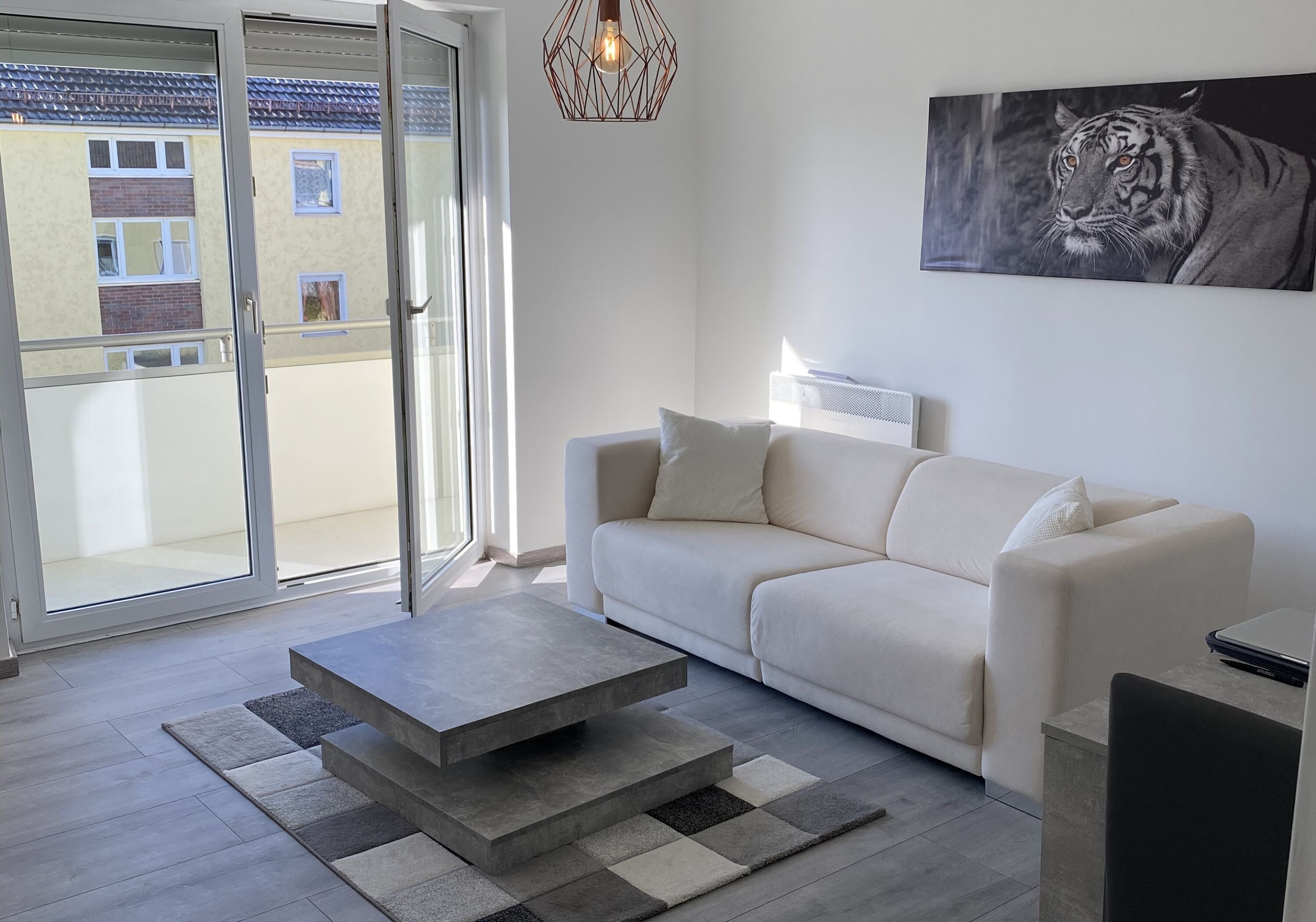 Monteur-Zimmer - Friedberg (Landkreis Aichach-Friedberg) - Charmantes Apartment in Augsburg * Einzelbetten * Modern