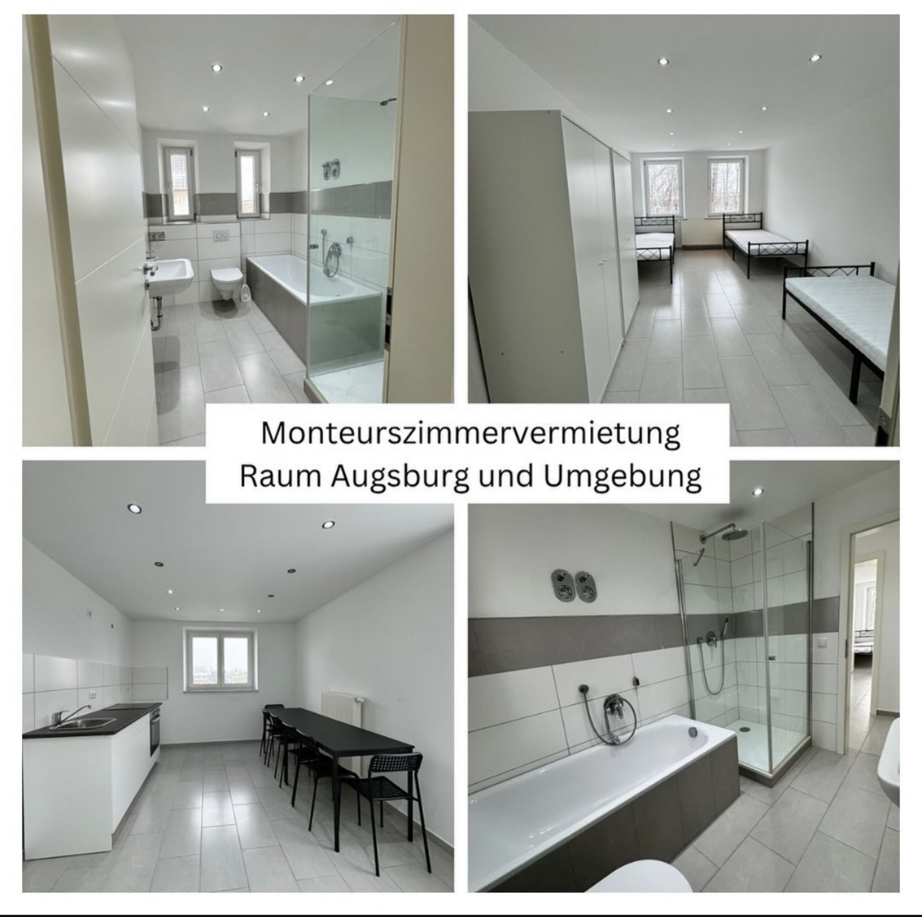 Monteur-Zimmer - Friedberg (Landkreis Aichach-Friedberg) - K&K Apartments