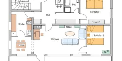 Monteur-Zimmer - Aystetten - Appartement Augustus - die gemütliche Unterkunft