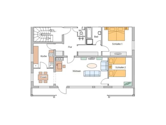 MonteurZimmer: Appartement Augustus - die gemütliche Unterkunft