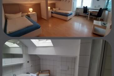 Monteur-Zimmer - Porta Westfalica - Pension Friesenmädel