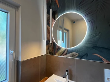 MonteurZimmer: Gästehaus Windmühlenweg, 4 Schlafzimmer, 112 qm, neu und modern in 32139 Spenge