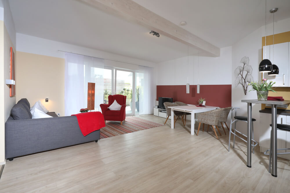 Monteur-Zimmer - Minden (Minden-Lübbecke) - Apartment Teutoburger Wald und Ferienwohnung Hüllhorst in 32609 Hüllhorst