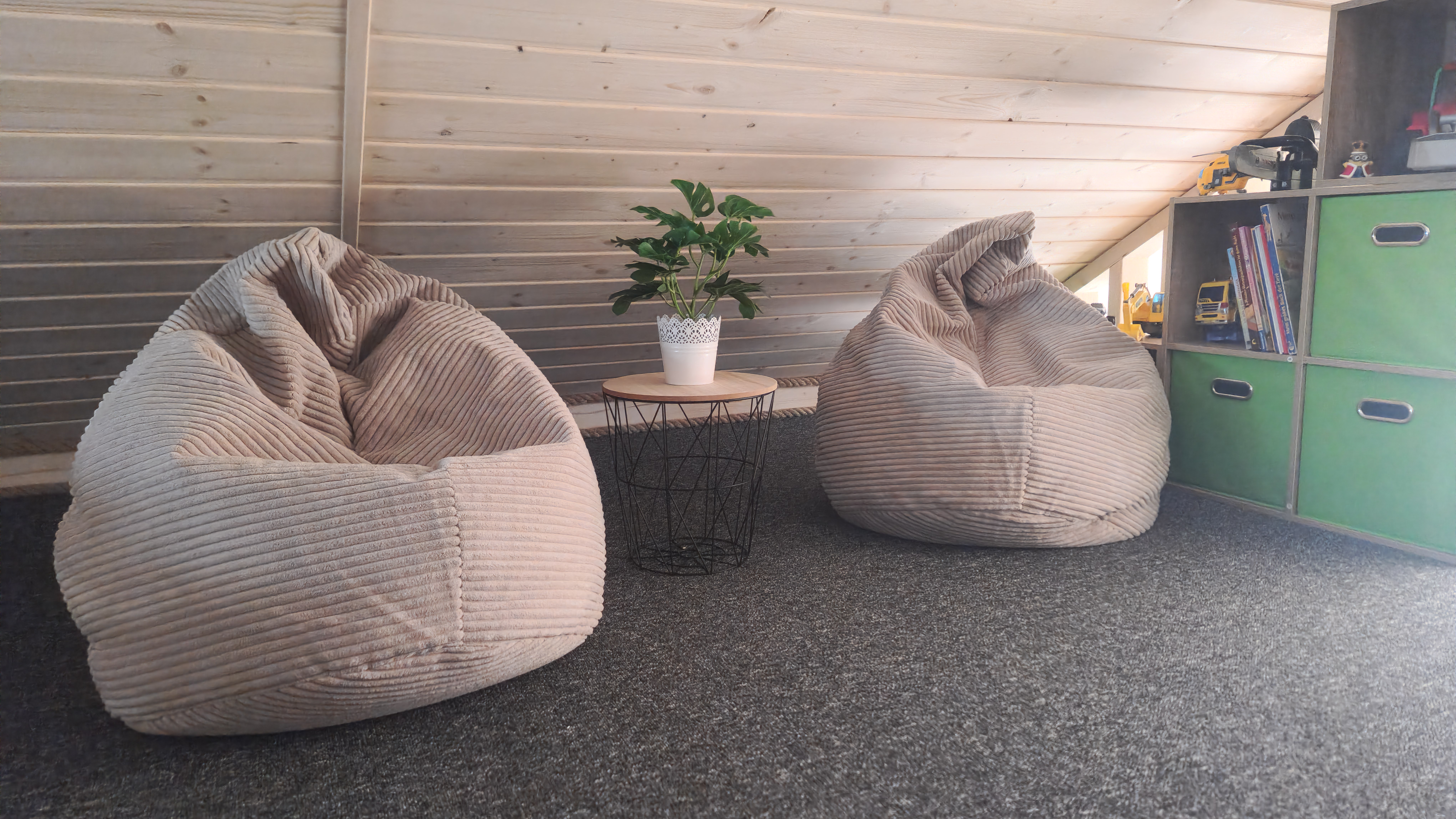 MonteurZimmer: Bereich Schlafloft - Smi's Tiny House