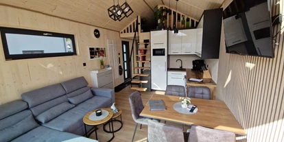 Monteur-Zimmer - Küche - Österreich - Wohnbereich - Smi's Tiny House