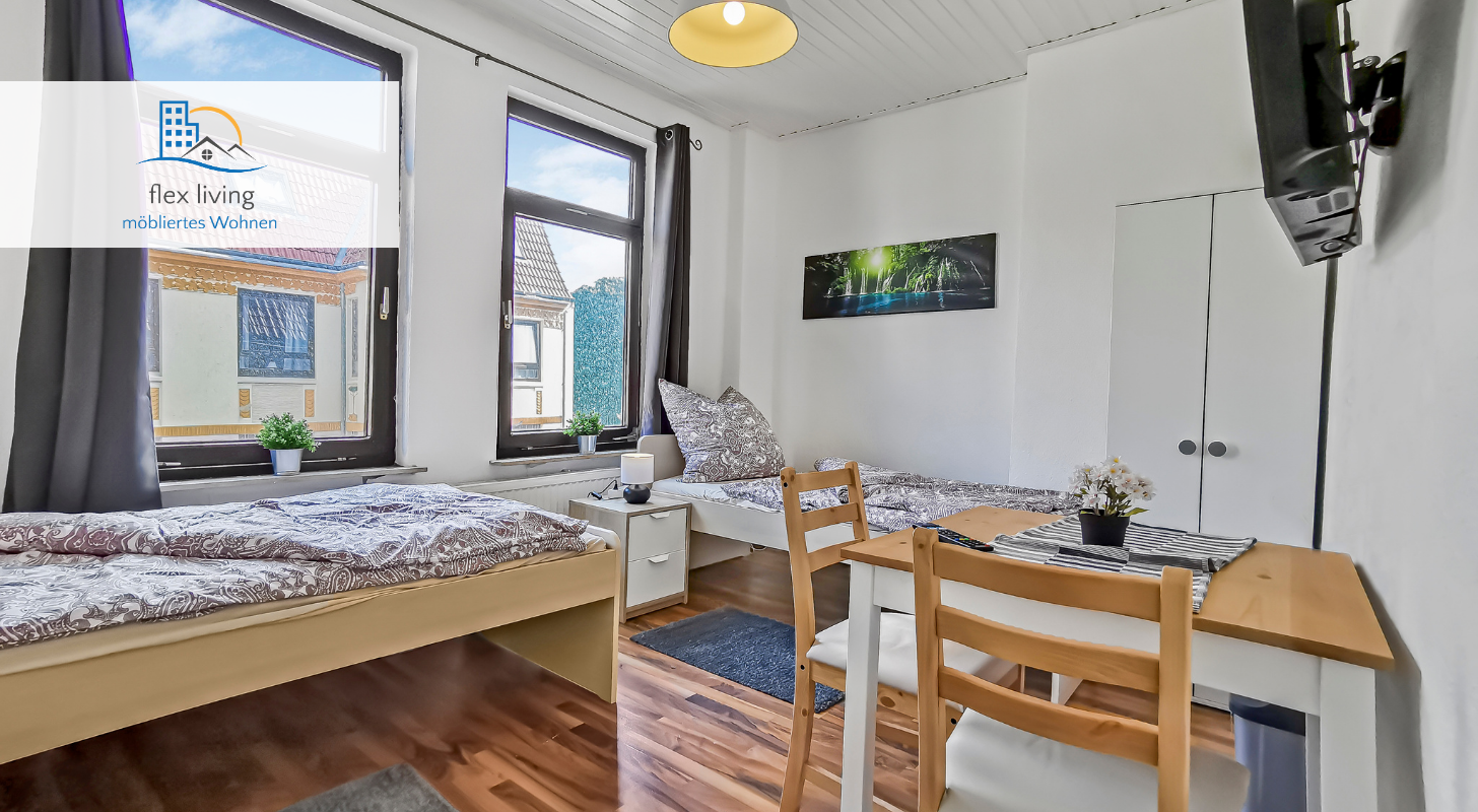 Monteur-Zimmer - Sachsen-Anhalt - flex living - Monteurwohnungen in Leipzig (DEU|EN|PL|HU|RU) in 04109 Leipzig