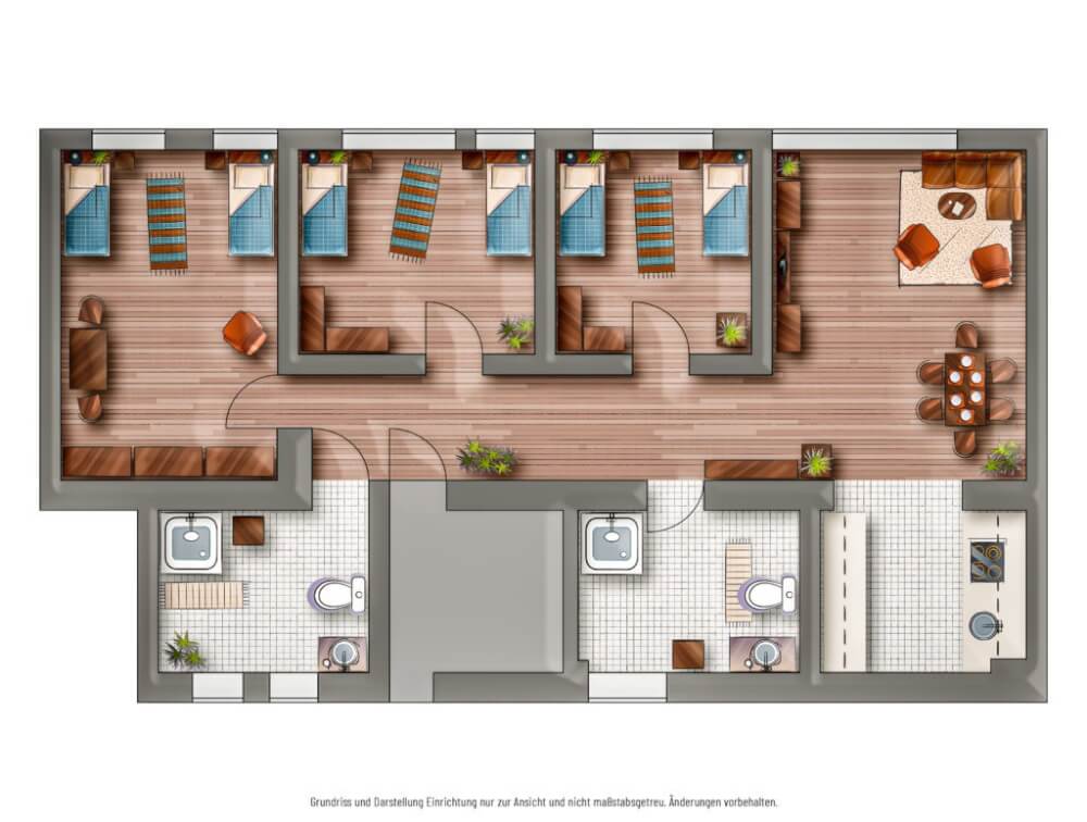 Monteur-Zimmer - Sachsen-Anhalt - StayHere24 - Monteurwohnungen Schkeuditz und Leipzig in 04435 Schkeuditz