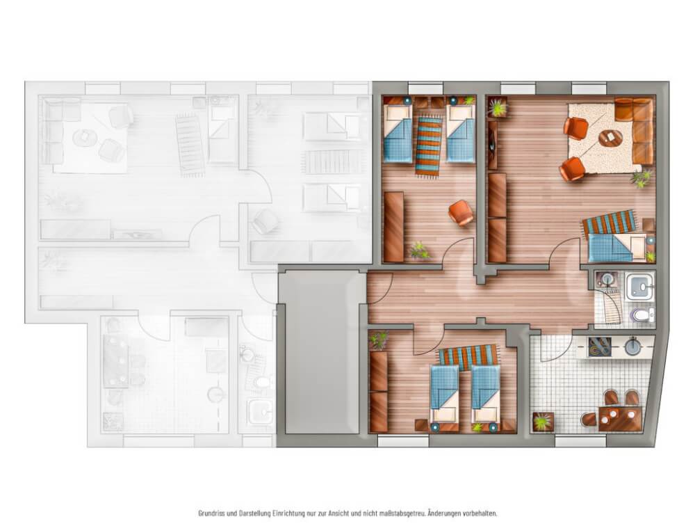 Monteur-Zimmer - Sachsen-Anhalt - StayHere24 - Monteurwohnungen Schkeuditz und Leipzig in 04435 Schkeuditz