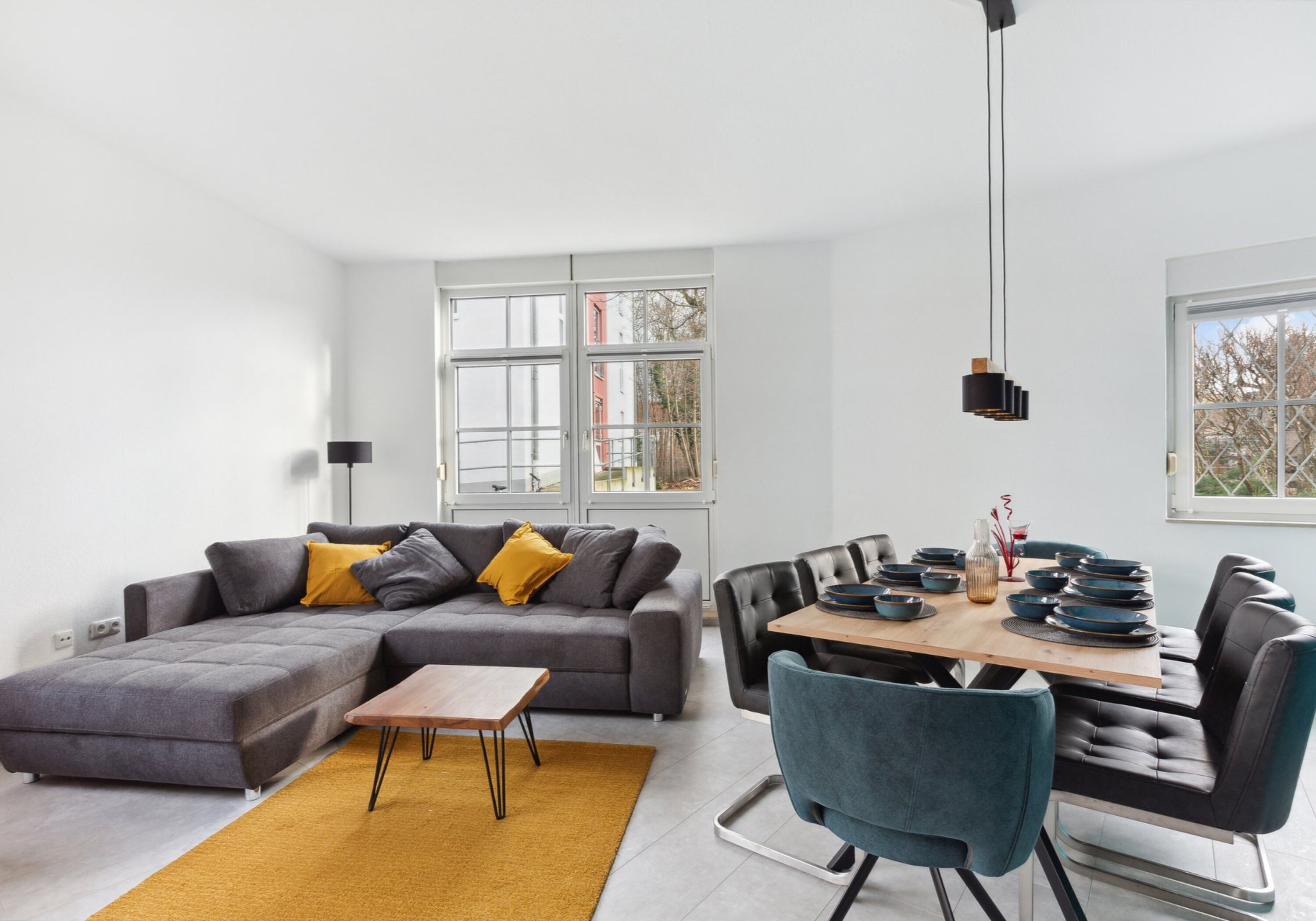 Monteur-Zimmer - Sachsen-Anhalt - 6 Betten, 2 Bäder, vollausgestattete Küche, Waschmaschine