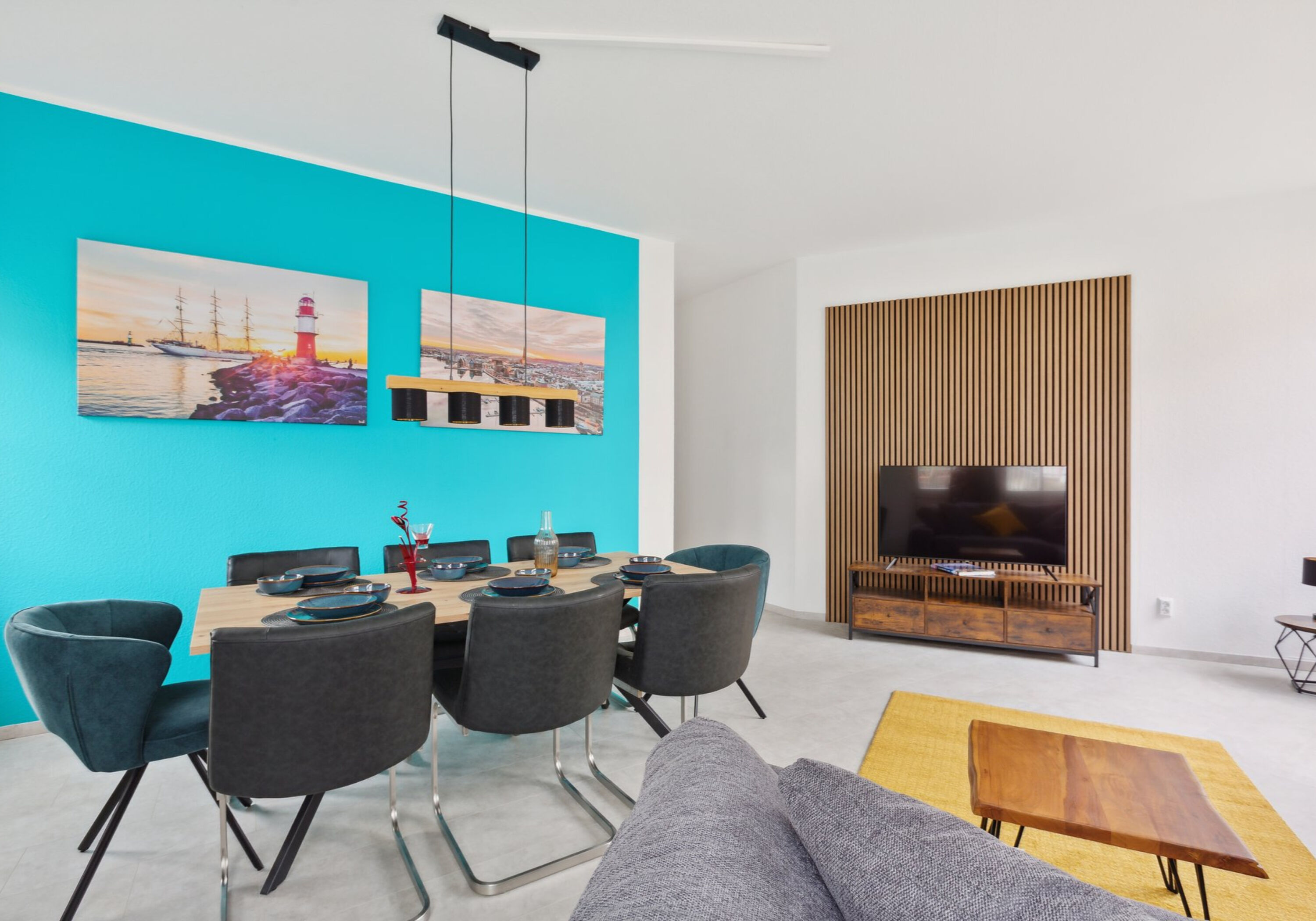 Monteur-Zimmer - Sachsen-Anhalt - 6 Betten, 2 Bäder, vollausgestattete Küche, Waschmaschine