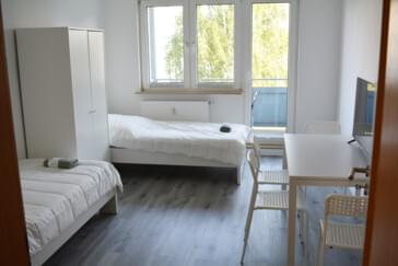 Monteur-Zimmer - Sachsen-Anhalt - Lumini Apartments bei Leipzig, 15 Min Seehausen / BMW / Porsche
