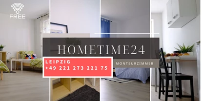 Monteur-Zimmer - Sachsen-Anhalt - **** Hometime24 Monteurzimmer in Leipzig ****