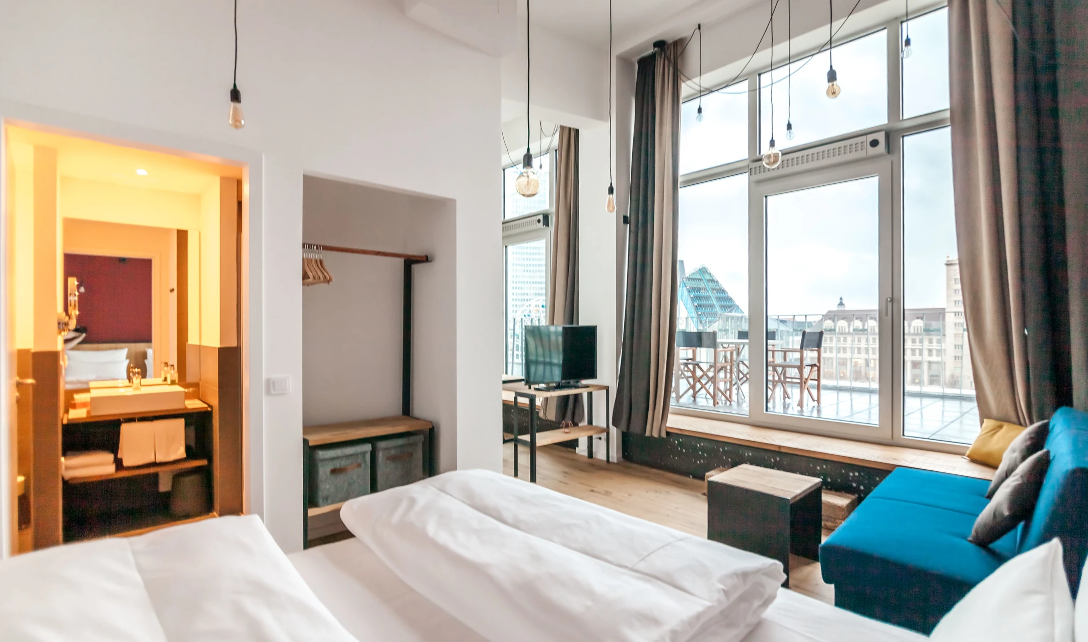 Monteur-Zimmer - Sachsen-Anhalt - https://eqtrneuscpwebsa.azureedge.net/media/blvbcfy3/img_7357.jpg?width=2160&height=1275&format=webp&quality=90&rnd=133818428784070000 - Staycity Aparthotels, Leipzig City Centre