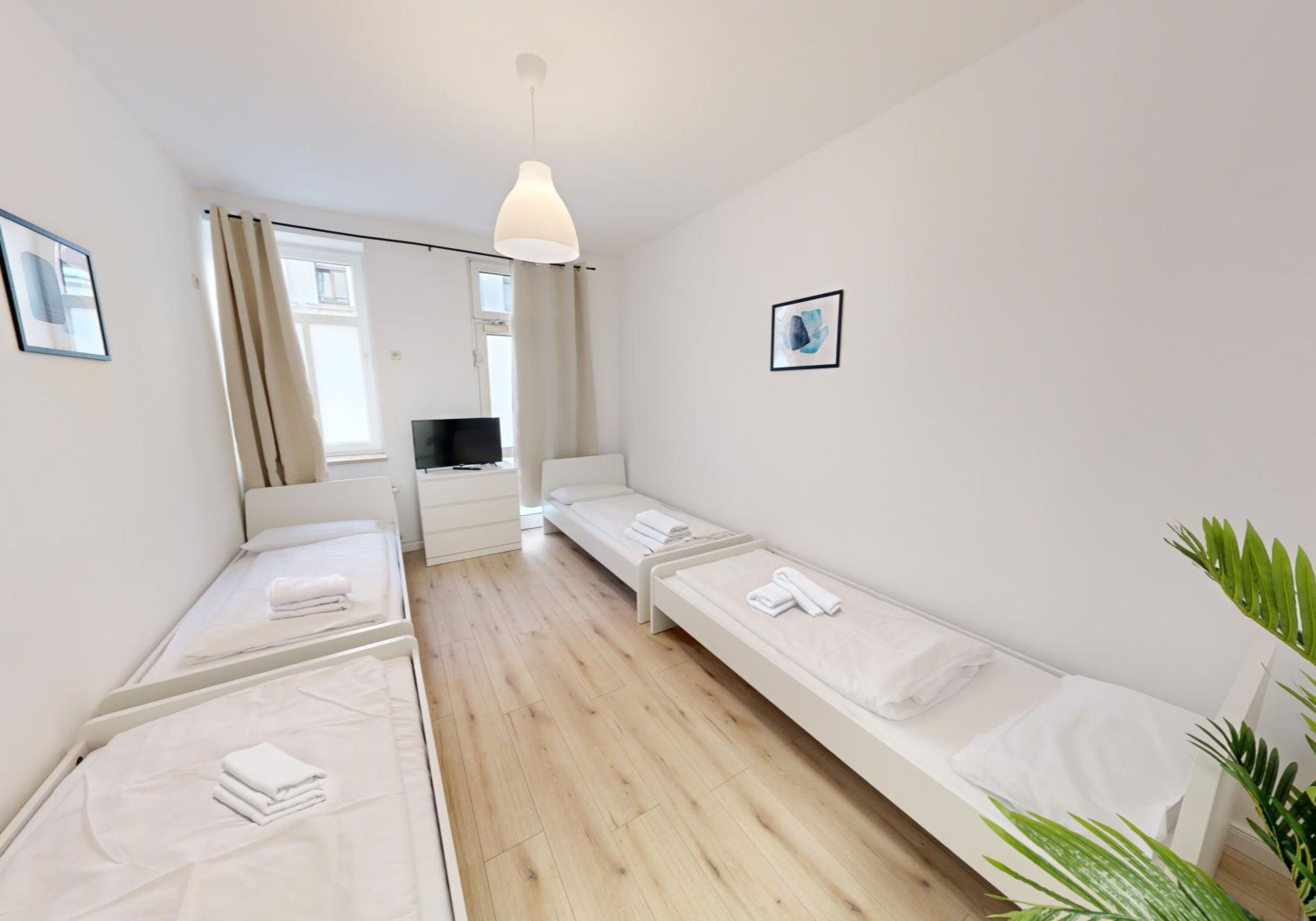 Monteur-Zimmer - Frisch renovierte Wohnung im Leipziger Osten