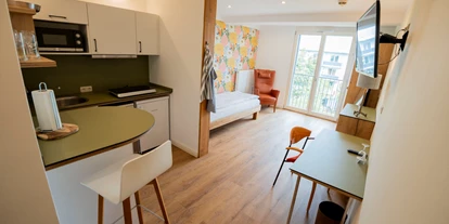 Monteur-Zimmer - Aichach (Landkreis Aichach-Friedberg) - Einzelappartement mit Küche  - Wohnfakturei | serviced apartments in augsburg