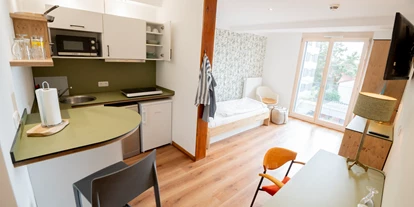 Monteur-Zimmer - Aichach (Landkreis Aichach-Friedberg) - Einzelappartement mit Küche  - Wohnfakturei | serviced apartments in augsburg
