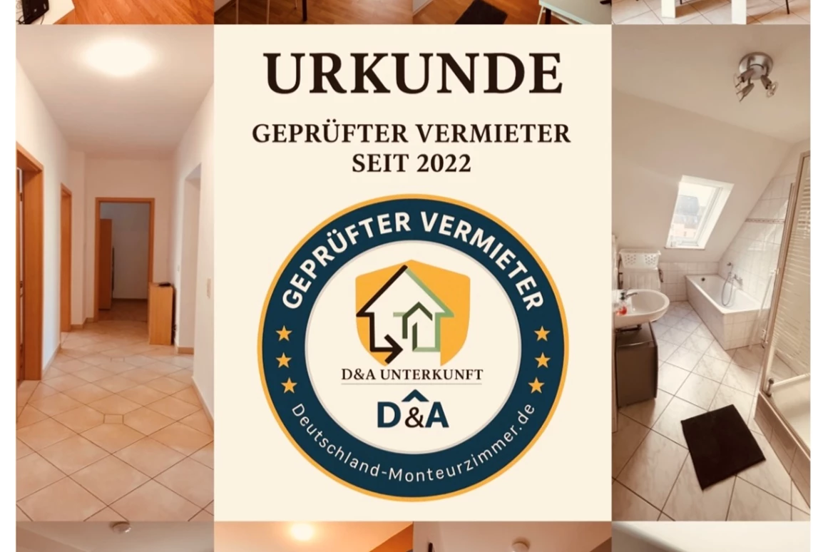 MonteurZimmer: D&A Unterkunft in 06217 Merseburg