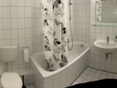 MonteurZimmer: Apartment mit grüner Aussicht in Bernhardstraße, Leipzig