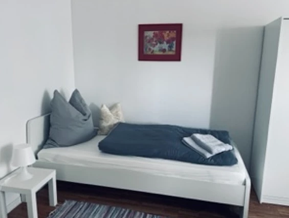 MonteurZimmer: Apartment mit grüner Aussicht in Bernhardstraße, Leipzig