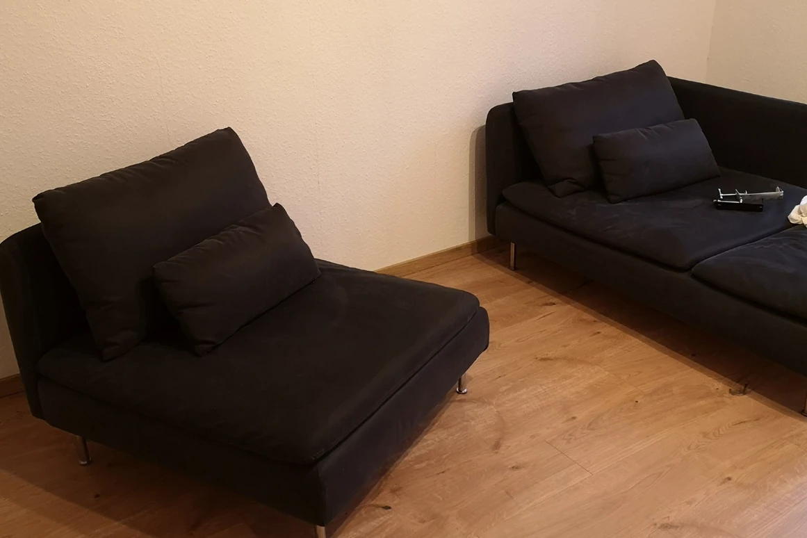 MonteurZimmer: Gemütliche - möbilierte 2 Zimmer-Wohnung mit urbaner Küche