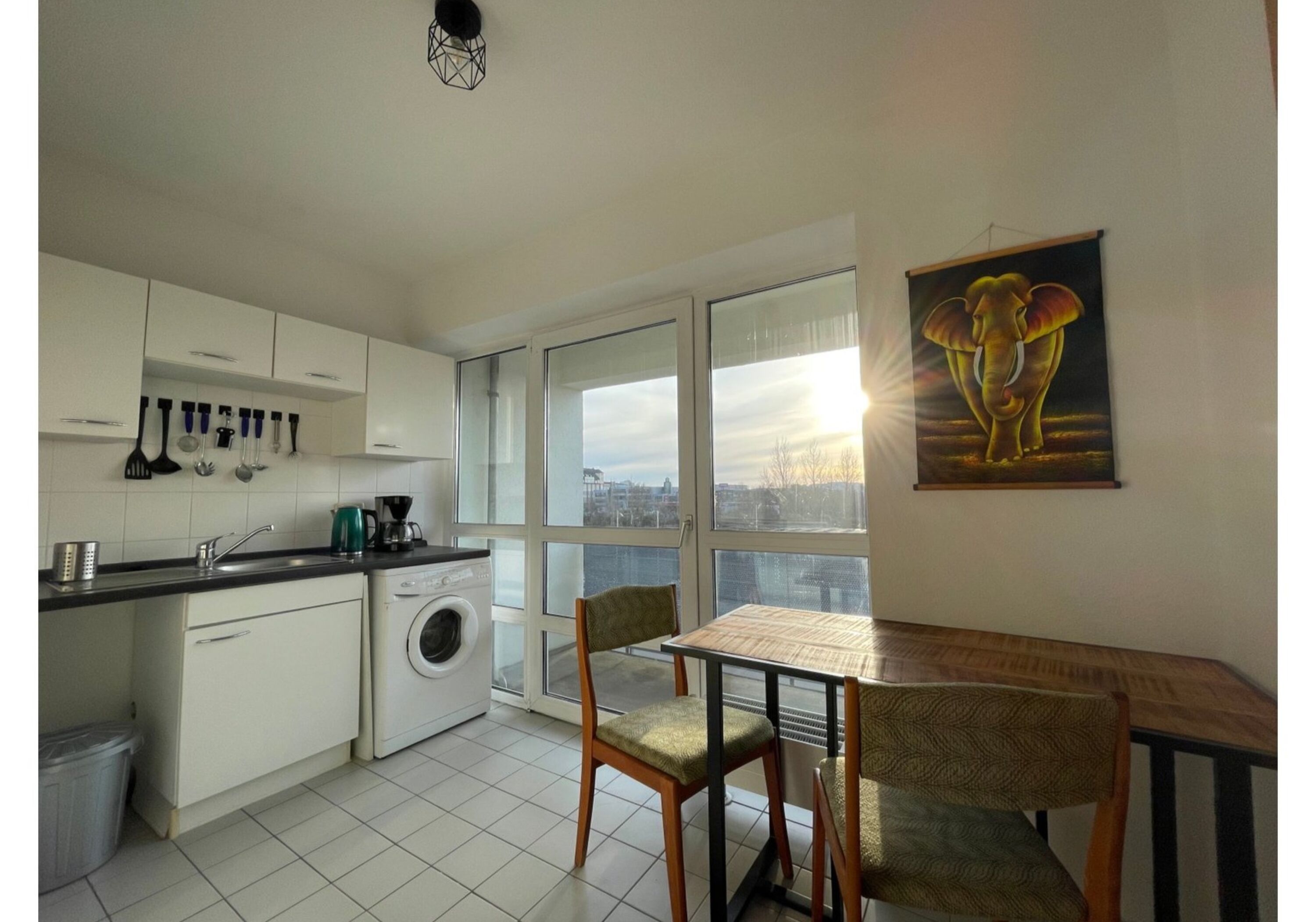 Monteur-Zimmer - Wohnung in Faradaystraße, Leipzig