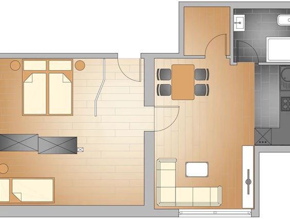 MonteurZimmer: https://images.monteurzimmer.de/6931c33454/xl/e0d4ff6e-b499-4780-9310-012ac21ddd49.jpg - Ferienwohnung am Schafstall