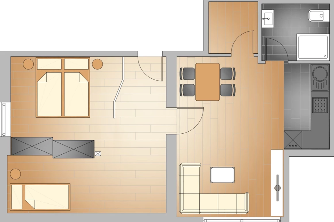 MonteurZimmer: https://images.monteurzimmer.de/6931c33454/xl/e0d4ff6e-b499-4780-9310-012ac21ddd49.jpg - Ferienwohnung am Schafstall