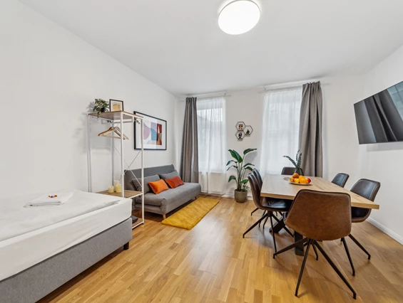 MonteurZimmer: Komfortable 3-Zimmer-Wohnung Leipzig Zentrum-Südost