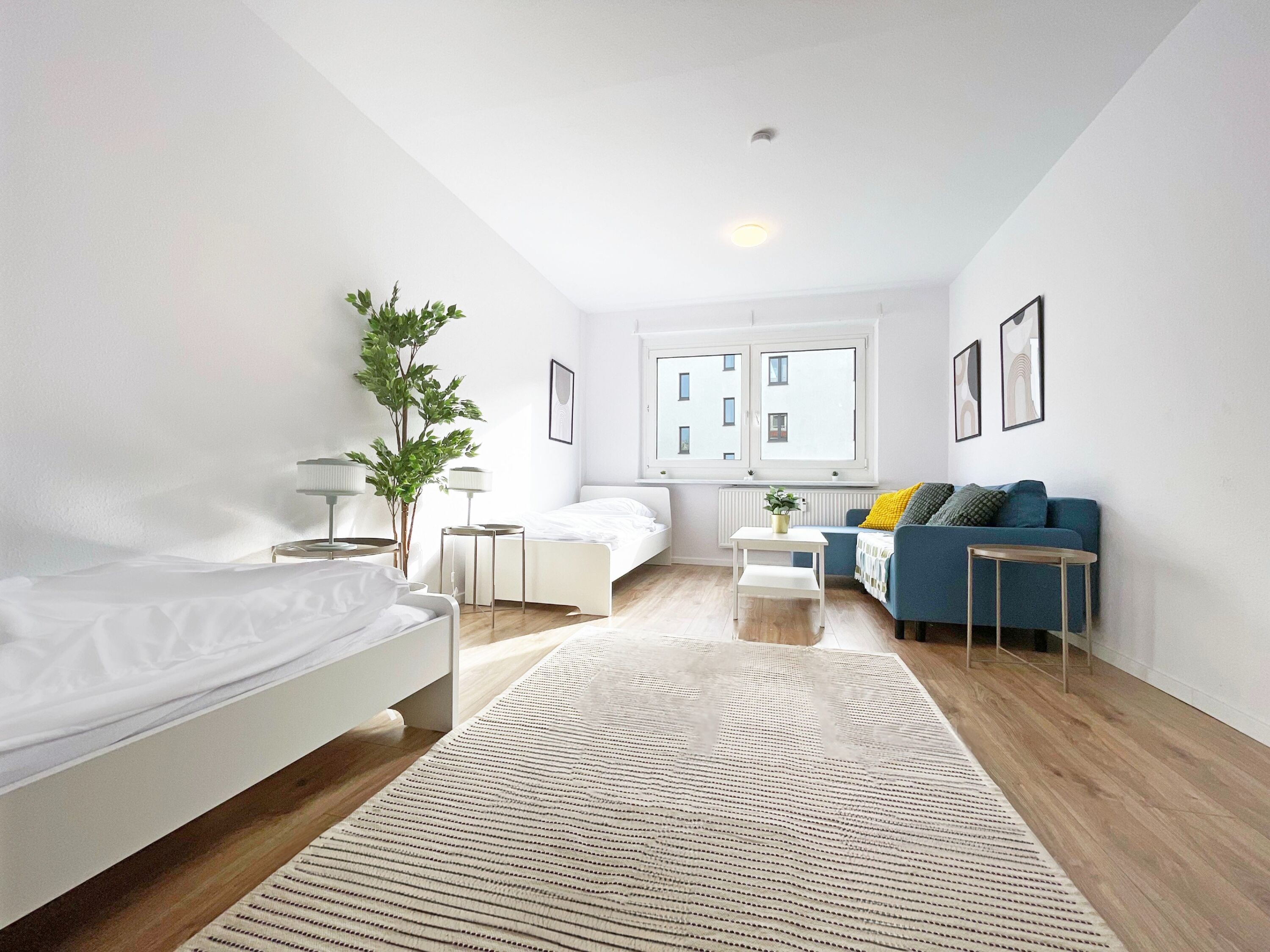 Monteur-Zimmer - Günstige Unterkunft in Leipzig mit Bad und Küche