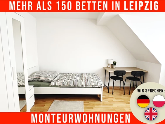 MonteurZimmer: **Über 150 Betten** Die besten Monteurwohnungen in Leipzig!