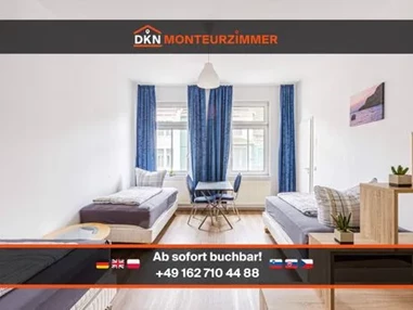 MonteurZimmer: DKN | Ihr Zuhause auf Zeit in Leipzig | Ab sofort frei