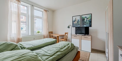 Monteur-Zimmer - Sachsen-Anhalt - Günstige Unterkunft in Leipzig mit Bad und Küche