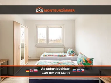 MonteurZimmer: DKN | Ihre Monteurzimmer-Lösung in Leipzig | Sofort frei