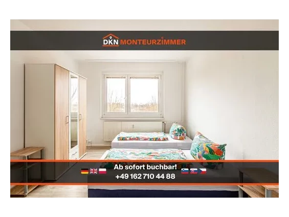 MonteurZimmer: DKN | Ihre Monteurzimmer-Lösung in Leipzig | Sofort frei