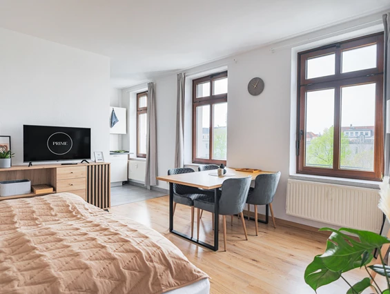 MonteurZimmer: Prime Leipzig | hochwertiges Apartment voll-ausgestattet