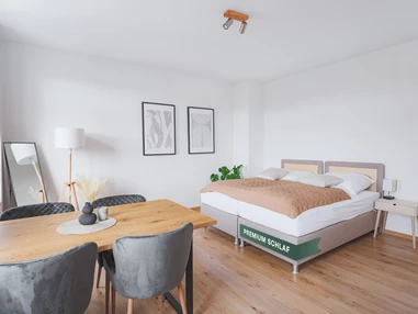 MonteurZimmer: Prime Leipzig | hochwertiges Apartment voll-ausgestattet