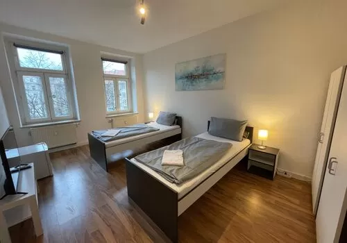Monteur-Zimmer - fitter roomKING in LEIPZIG