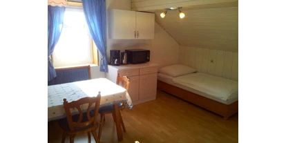 Monteur-Zimmer - Küche - Österreich - Wohnschlafraum mit kleiner Küche - Haus Neumayer Ferienwohnungen