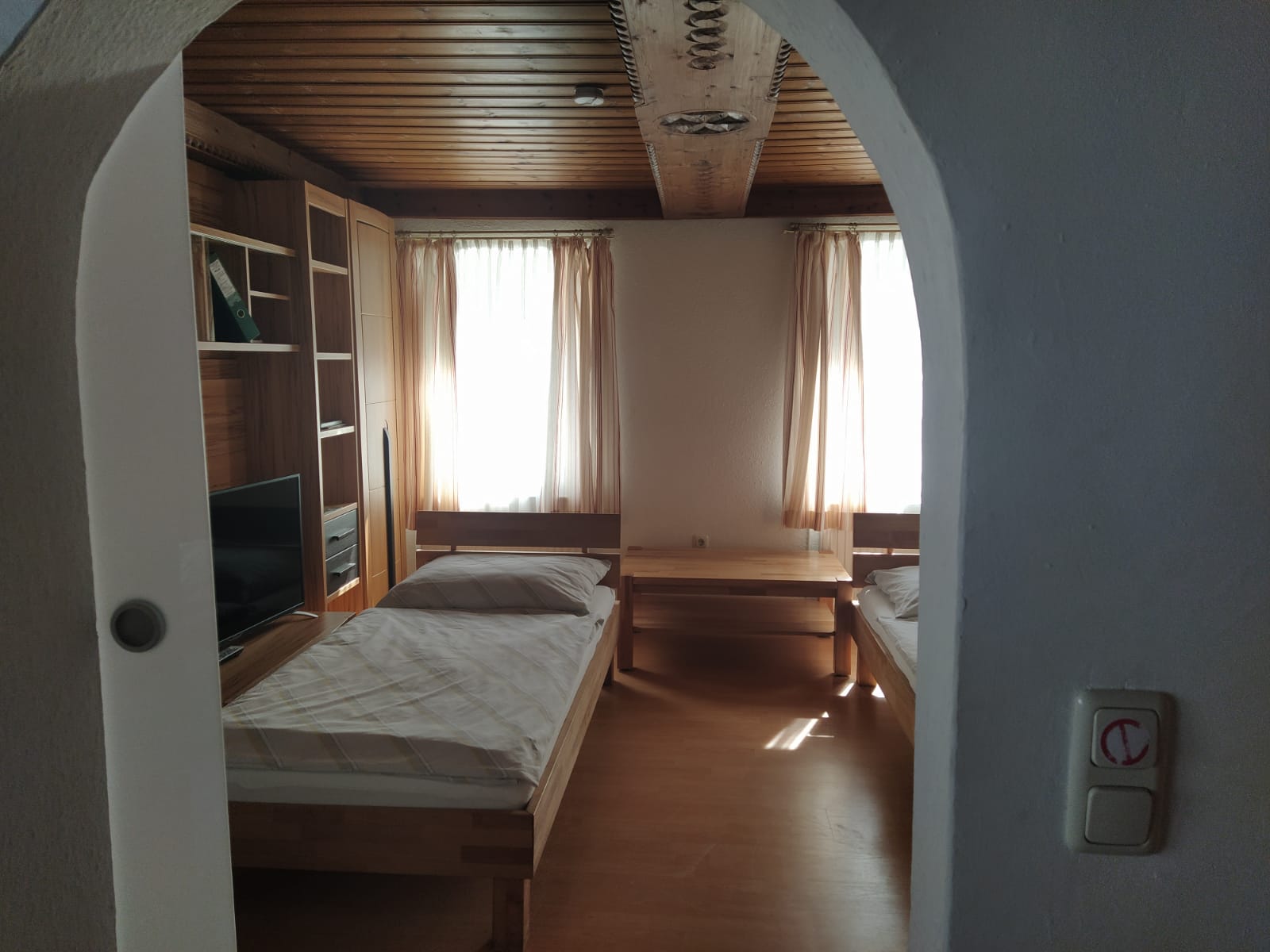 MonteurZimmer: Schlafzimmer  - Haus Neumayer Ferienwohnungen