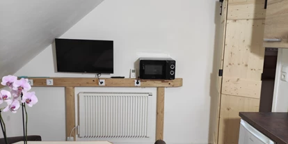 Monteur-Zimmer - Österreich - Aufeinhaltsraum mit Smart-TV - Apartment ANNA mit Ladestation für E-Autos