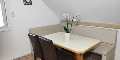 Monteur-Zimmer - Österreich - Essecke - Apartment ANNA mit Ladestation für E-Autos