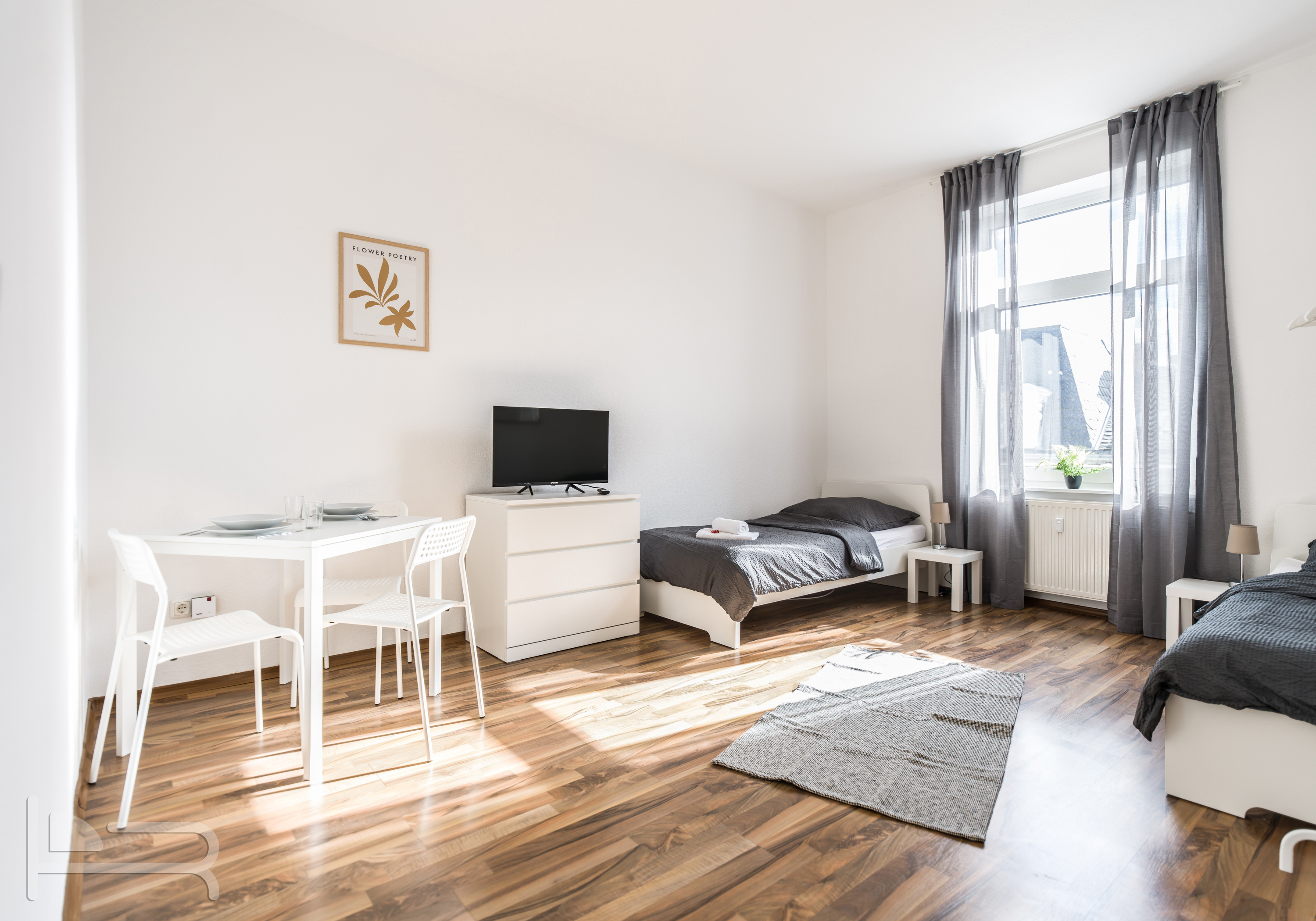 Monteur-Zimmer - Zahlungsarten: Kreditkarte - Doppelzimmer mit Einzelbetten - Wohnungen in Offenbach, Frankfurt, Hanau und Umgebung