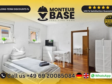 MonteurZimmer: https://images.monteurzimmer.de/1a10e004ab/xl/72a16e46-be5f-416c-8a30-104e49e15870.jpg - MONTEUR BASE - Unterkunft für 2-7 Personen in Hanau