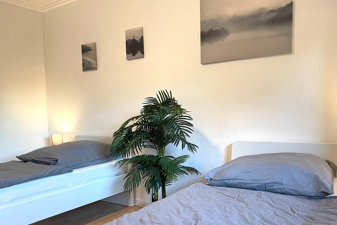 MonteurZimmer: https://www.deutschland-monteurzimmer.de/uploads/16782/17376379196792401f3db3d.jpg - Ferien- und Monteurwohnung Hanau - Parkplatz, Küche, 3 Schlafzimmer in 63457 Hanau