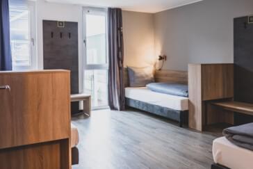 Monteur-Zimmer - Pforzheim - Hotel Das Schlafwerk Stuttgart-Nord/volldigital/ Kontaktlos /keine Rezeption