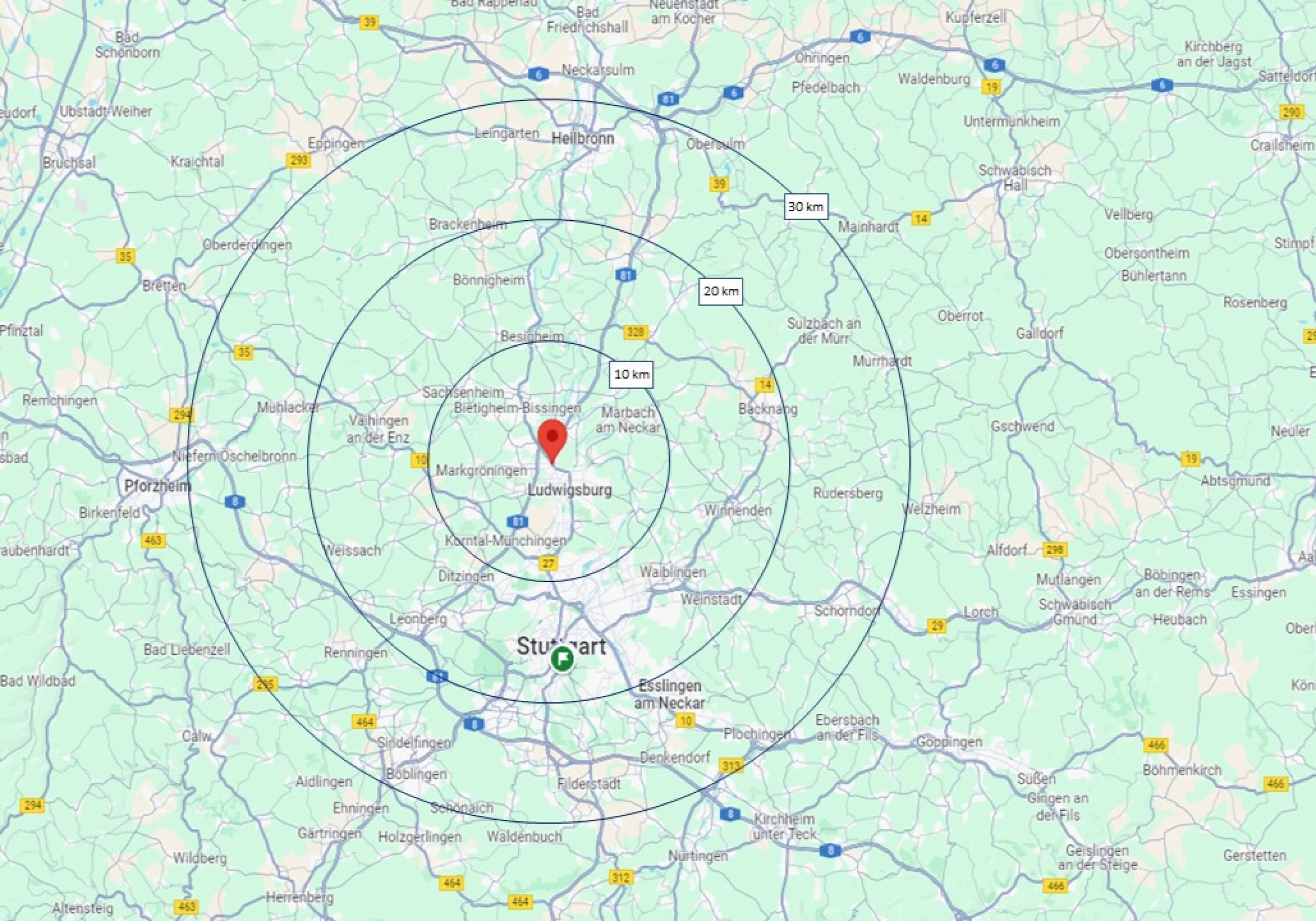 Monteur-Zimmer - Baden-Württemberg - Komplettes Haus für 14 Pers., Parkplätze, 1km zur Autobahn