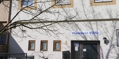 Monteur-Zimmer - Baden-Württemberg - Gästehaus Löckle